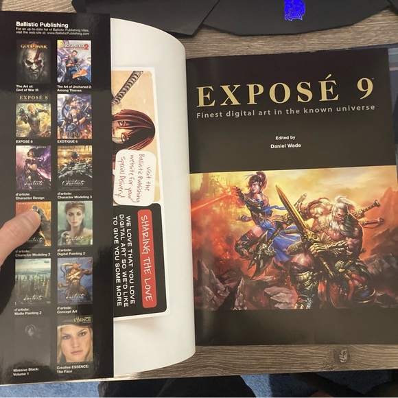 🆕 Ballistic Expose 9 Digital Art Coffee Table Book - Picture 1 of 10